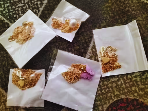 Necklace and chain combo for girls Pack of 5