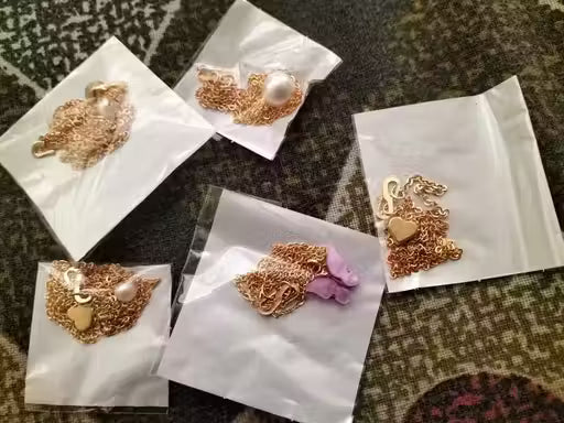 Necklace and chain combo for girls Pack of 5