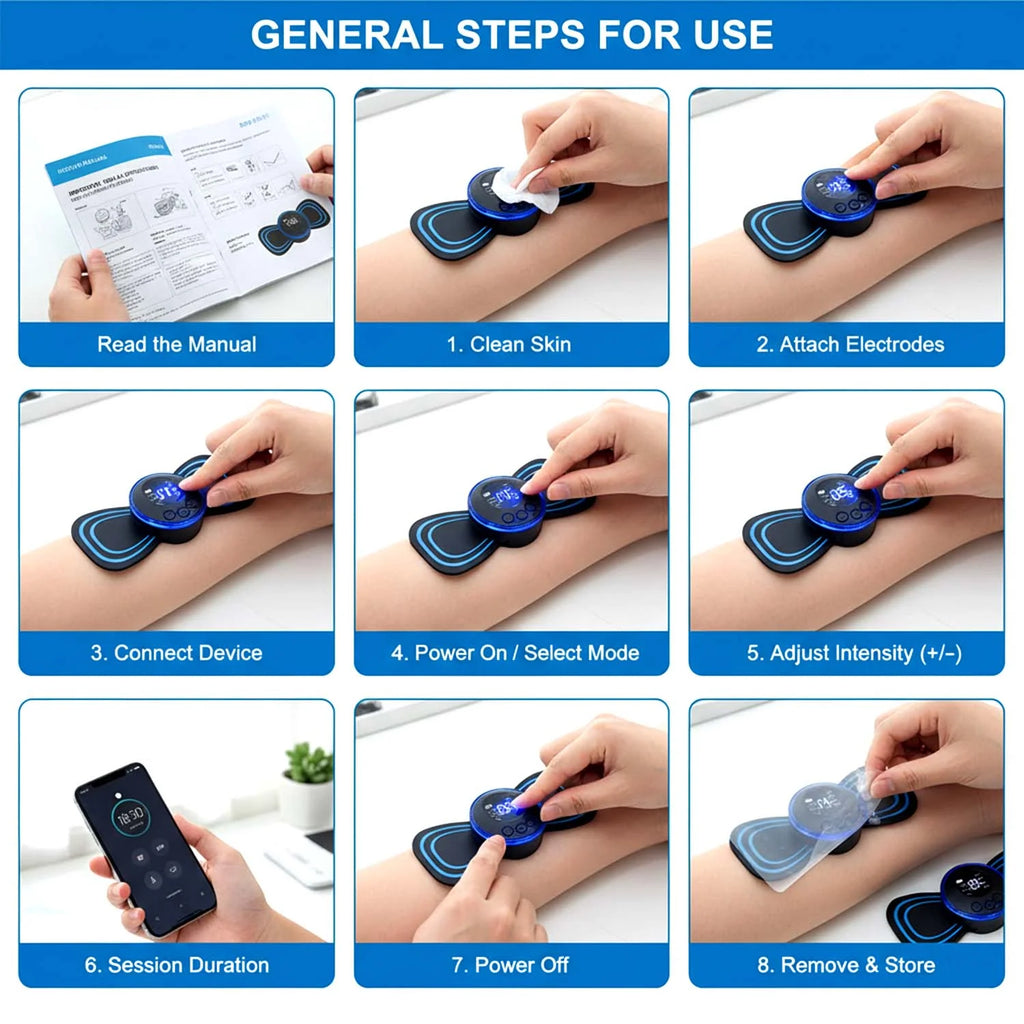 Portable Electric Neck Massager with cable